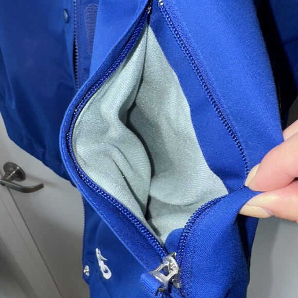 Vintage Y2K Nike 6.0 Snowboard Ski Skate Jacket Parka Coat Women XL Blue Dunk - Picture 9 of 15